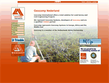 Tablet Screenshot of geocomp.nl